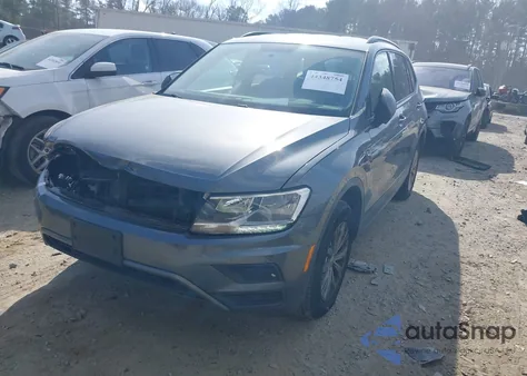 2020 Volkswagen Tiguan 2.0T S from USA, damaged, VIN 3VV0B7AX1LM024647